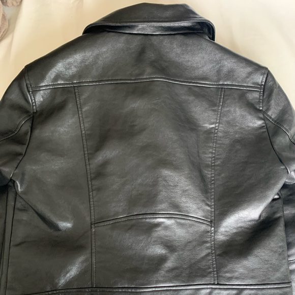 Dynamite Oversized Leather Jacket - Picture 3 of 3